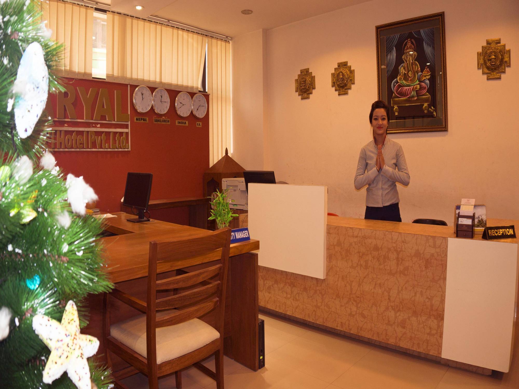 Aryal International Hotel Kathmandu Exterior photo